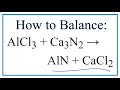 Balancing Chemical Equations Concepts