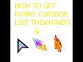 HOW TO GET FUNNY CURSOR (MOUSE HAND) IN GOOGLE CHROME