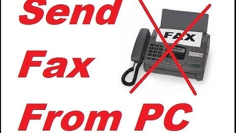 How To Send A Fax From Your Computer Without Using A Fax Machine