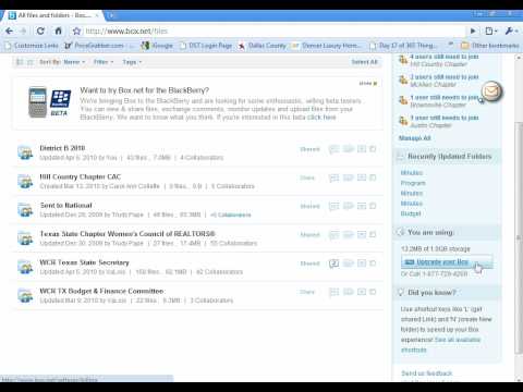 Basic Setup of Box.net