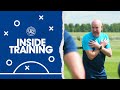 Inside training  warburton takes charge