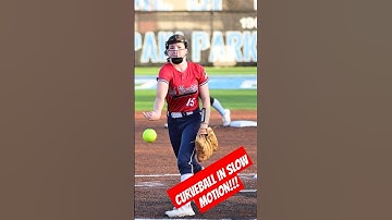 🥎 Filthy Curveball in Slo-Mo! Watch the Spin Work! 🔄🔥