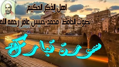 سورة تبارك للحافظ محمد حسين عامر