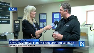 First Commercial Flight Took Off For Chicago