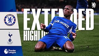 Chelsea 2-0 Tottenham | Two HEADERS seal the win for the Blues | Highlights - EXTENDED | PL 23/24 screenshot 4