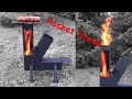 Ein Terrassenofen, der auch kochen kann - Raketenofen ganz easy selbst gebaut - Rocket Stove