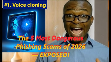 The 5 Most Dangerous Phishing Scams of 2026 — EXPOSED!