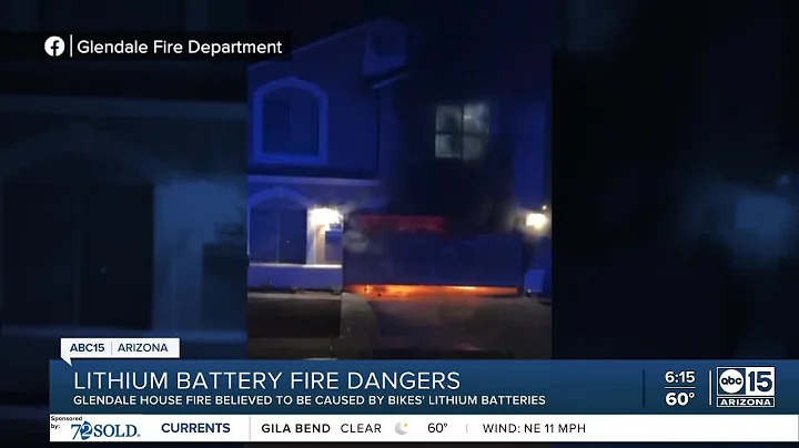 Fire officials sound alarm on dangers of lithium batteries after overnight fires