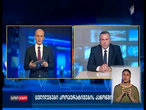 ცვლილებები კოოპერატივების კანონში - რას ითვალისწინებს ცვლილებები და როდიდან მიიღებს კანონის ძალას?