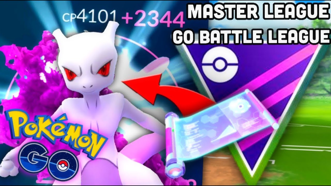 Pokemon Shiny Mewtwo Shadow Ball MaxCp Level 40 - 3 Moveset Master League