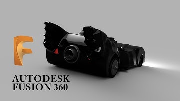 Speed Run Design Of Batmobile in Fusion 360 Part - 4 of 5