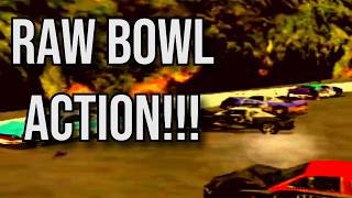 Destruction Derby: 3 Primary Cars at the Bowl Day & Night | No Commentary