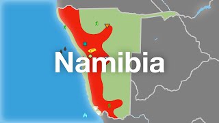 namibia - geografie, bevölkerung & wirtschaft