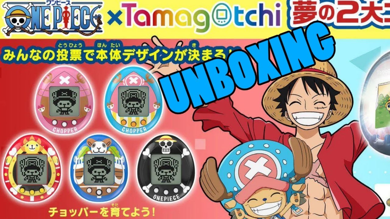 One Piece Chopper Tamagotchi Models Crossing the Ocean in May