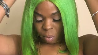 Green wig install ft| Nadula Hair