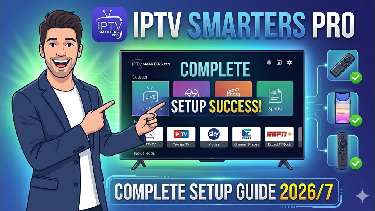 IPTV Smarters Pro 2026: The Only Setup Guide You Need! - YouTube