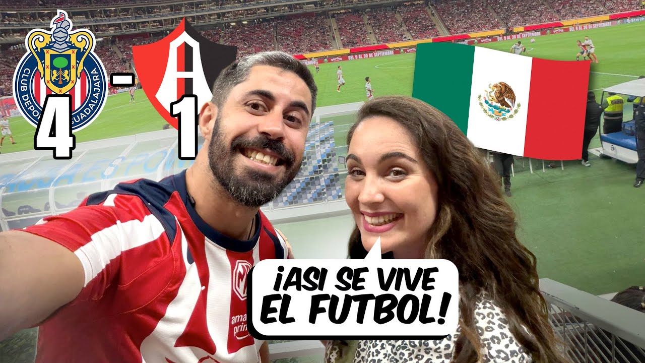 VIVIMOS EL CLÁSICO TAPATÍO CHIVAS VS ATLAS EN EL ESTADIO AKRON 🇲🇽