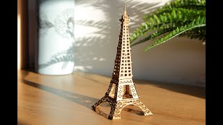 How to Laser Engrave & Cut the Eiffel Tower with LaserPecker LP1 Pro?