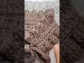 かぎ針編み ふりふり付きのミニマフラー #crochet #大人初心者 #ハンドメイド #手作り工作 #diy #handmade #かぎ針編み #crocheting