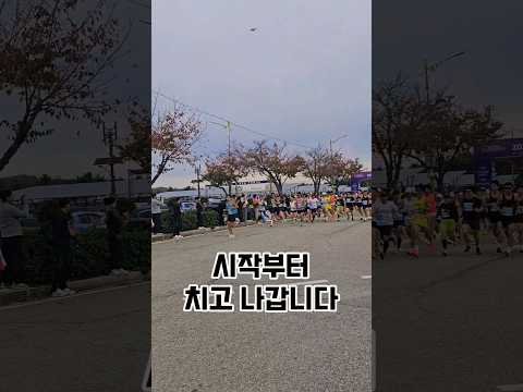 2024 안성 전국 마라톤대회 1위는? #조매꾸러닝