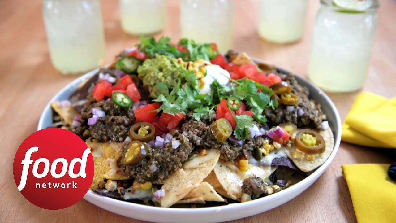 Tomatillo Beef Nachos | Food Network