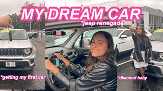 I GOT MY FIRST CAR AT 16 !! | diamond jeep renegade | Victoria Cabral | vlogmas day 1