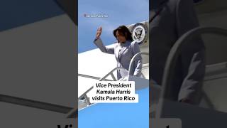 Vice President Kamala Harris visits Puerto Rico #shorts