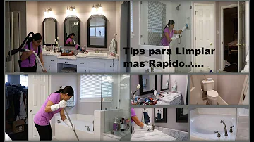 ¿Qué es lo primero que haces cuando limpias un baño?