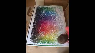 5000 Piece rainbow puzzle #shorts screenshot 5