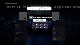 🐧 How to install GNOME applications via Flathub 🐧 #Shorts #KGROSShorts