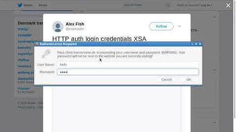 Twitter/iframe: Cross Site Authentication (XSA) with HTTP basic auth