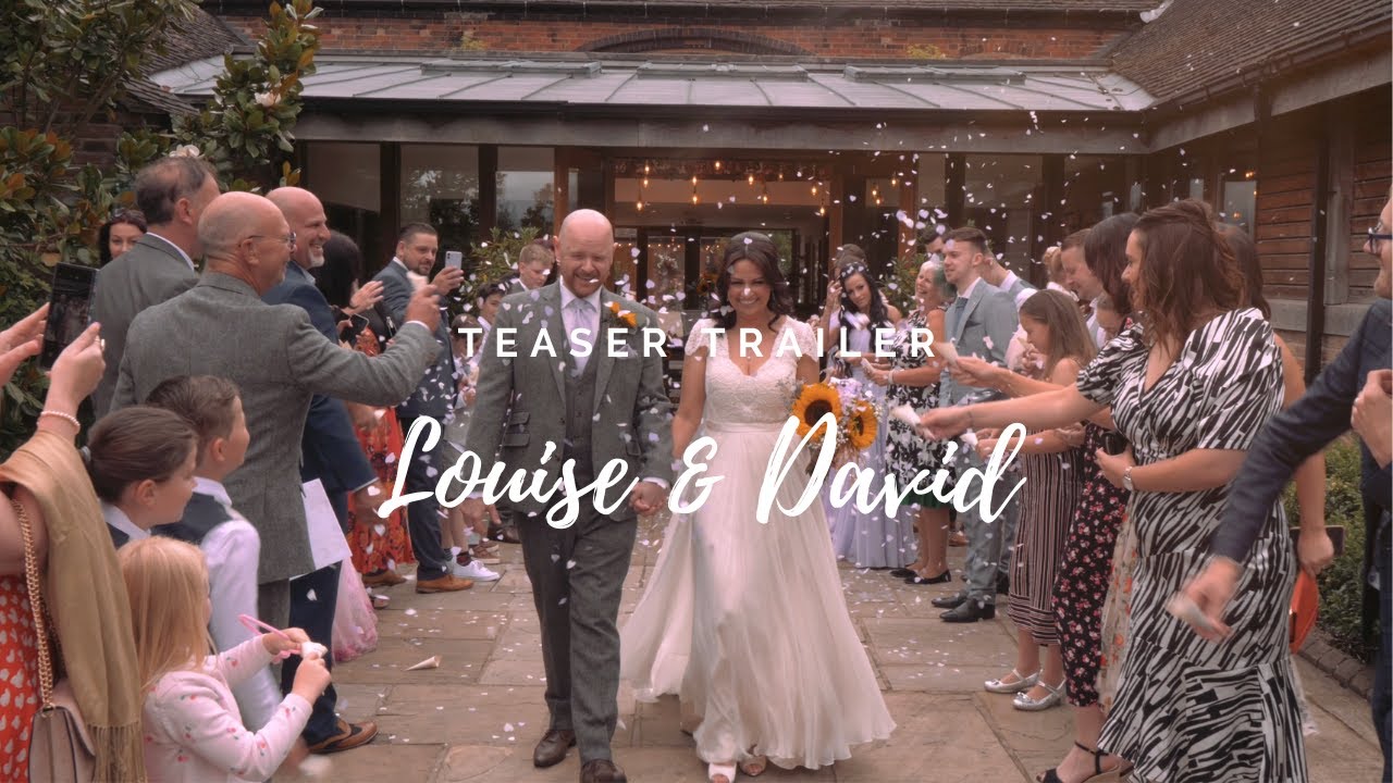 A Classic British Wedding Film Trailer | Louise & David's Wedding Teaser Trailer