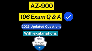 AZ-900 Exam Practice Questions 2025 | 106 Practice Exam Questions and Expert Insights