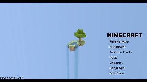 Minecraft - Main Menu Mods
