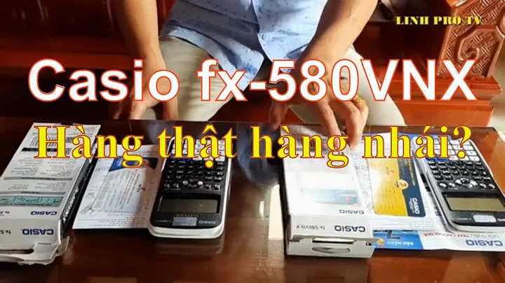Distinguish genuine Casio fx-580VNX Calculator from fake?