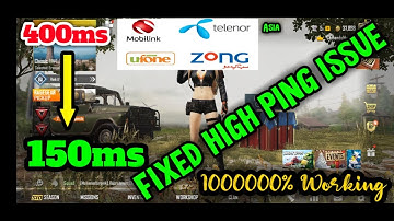 PUBG MOBILE HIGH PING /issue solved IN ASIA SERVER ALL PAKISTANI NETWORK