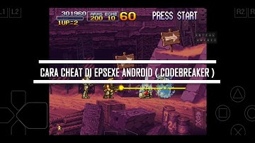 Android Playstation Game Emulator epSxe Easy Cheat (Codebreaker).