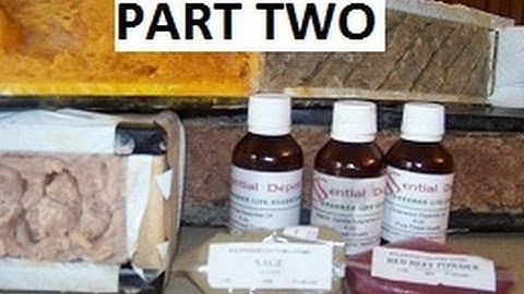 Part 2. How to make Hot Process Lye Soap, Soap on the Road with Essential soap