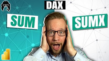 Когда использовать SUM и SUMX в DAX