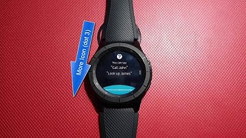 How to Turn on or Turn off Voice Wake up on Samsung Gear S3