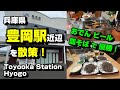 兵庫県 豊岡駅の周辺を散策 ~郷土料理 皿そばと、おでんビール♪~