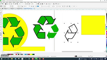 Corel Draw Tips & Tricks Recycle Logo