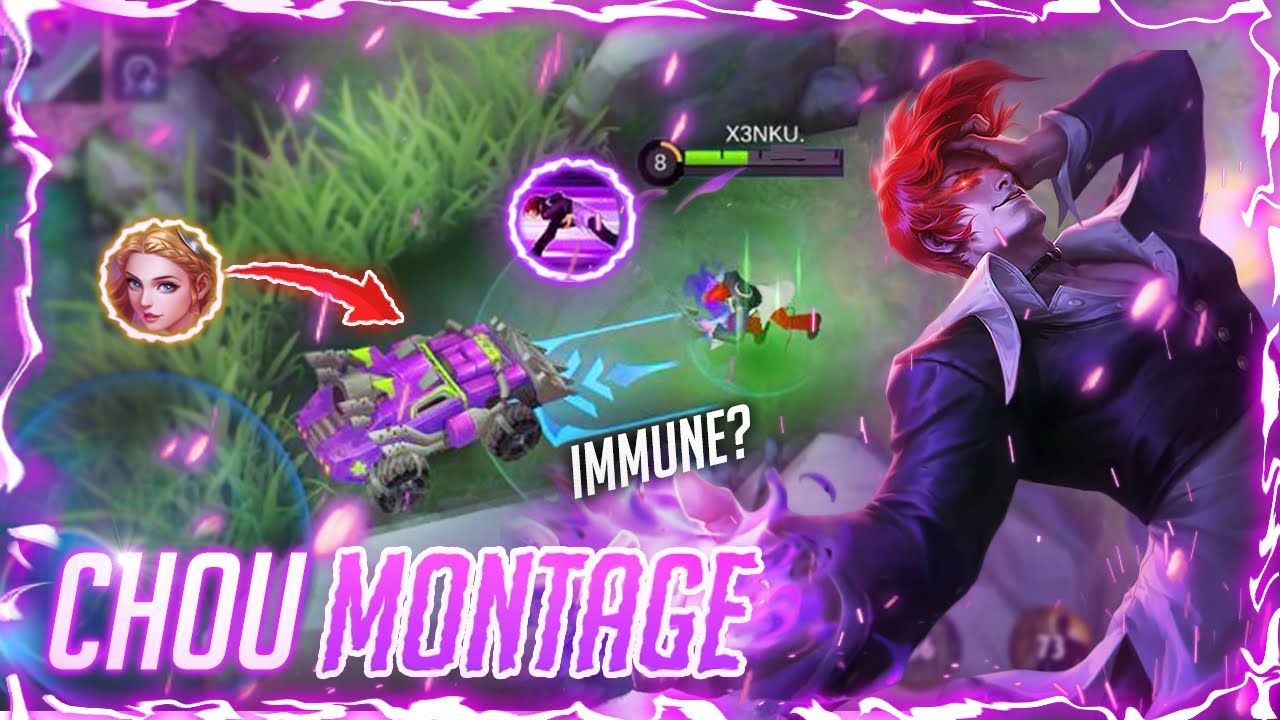 Chou Iori Yagami Montage 2021| Immune | Freestyle | Mobile Legends