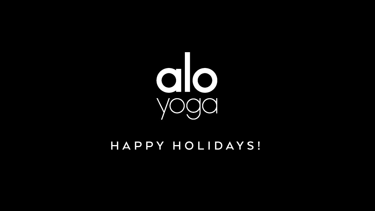 Happy Holidays From Alo Yoga! 