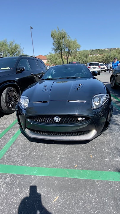 Supercharged Jaguar XKR-S #car #automobile #sportscar #luxurycar #jaguar #jaguarxk #xkr #cars