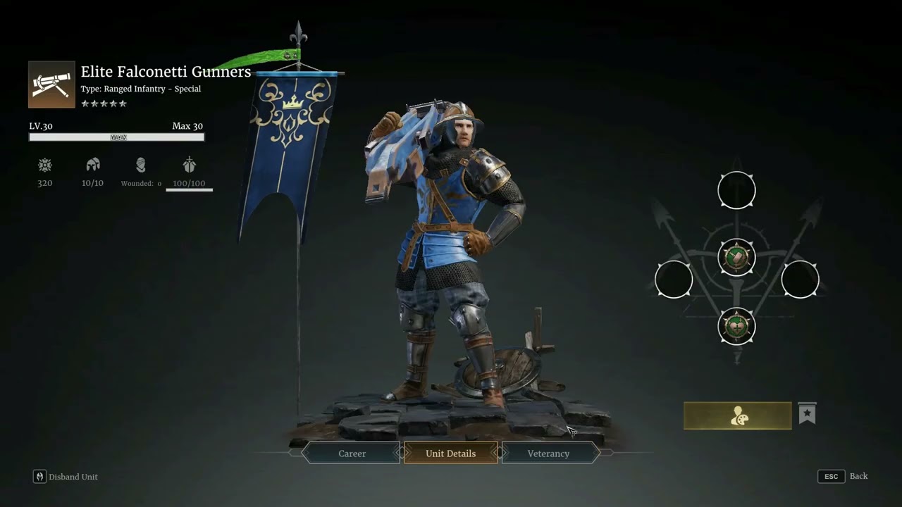 Conqueror's Blade - Falconetti gunners(falcos) - CZ/SK guide