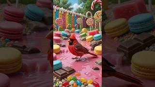 Birds Visit Sweet Stream