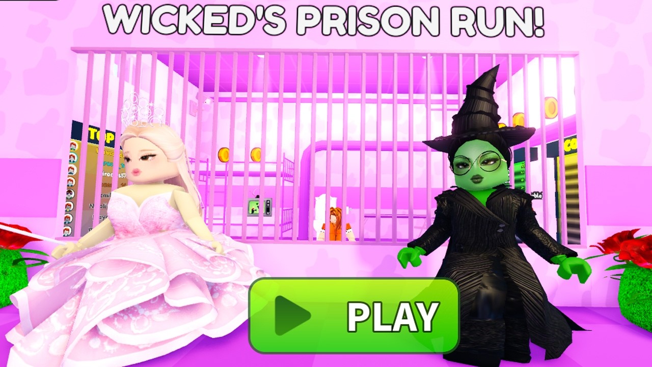 WICKED GLINDA PRISON RUN (OBBY!)