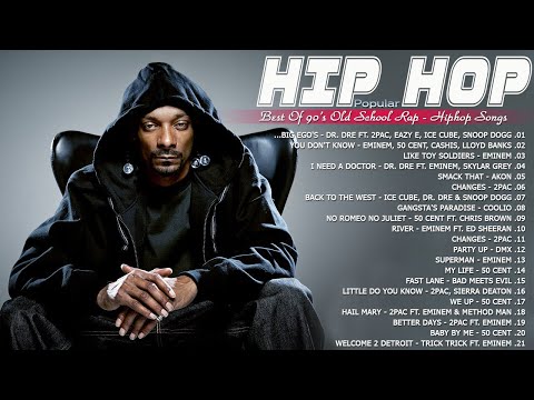 BEST 90S HIPHOP MIX 🏆️🏆50 Cent, 2Pac, Ice Cube , Snoop Dogg , Akon and more [Listening 24/7]