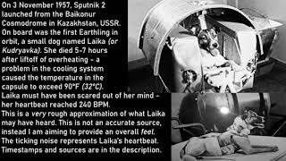 Is this what Laika heard - audio approximation of Sputnik 2's launch, from Laika's point of view